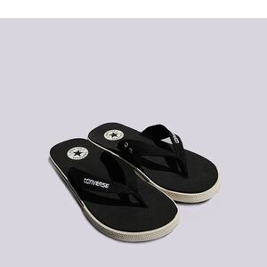 Converse Black Flip Flops